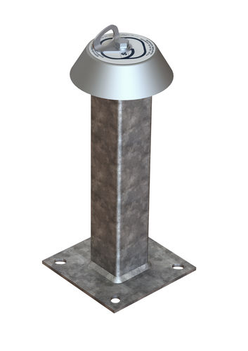 Steel anchor point - SECURIFIX®  h400 - SOMAIN SECURITE