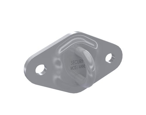 Stainless steel fall arrest anchor - SECURIFIX® inox - SOMAIN SECURITE - for steel / for wood / for roof