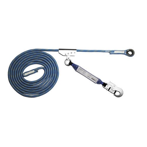 Mobile fall arrester - Ligne de vie temporaire - SOMAIN SECURITE