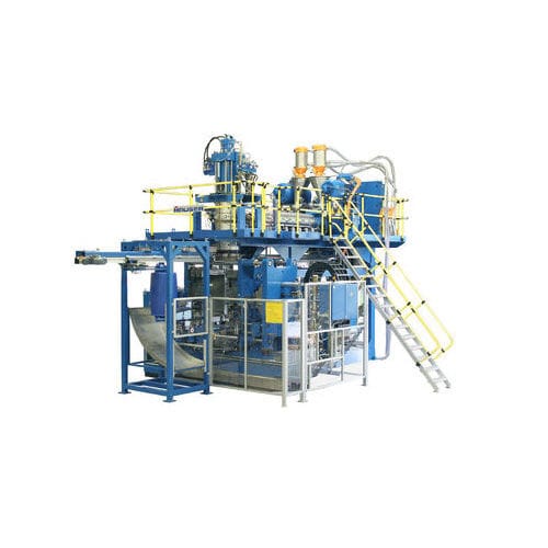 Extrusion blow molding machine - BM 201 - Mauser Packaging solutions - multilayer / automatic