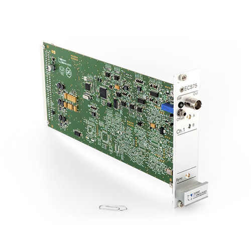 Piezoelectric transducer signal conditioner ECS75TS CEDRAT