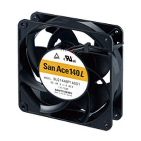 Axial PC fan - 9LG1412A5001 - SANYO DENKI America - cooling / 12VDC / aluminum