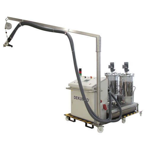Gelcoat mixer-dispenser - UNIDOS 200 - Dekumed Kunststoff- und Maschinenvertrieb GmbH & C - with gear pump / two-component