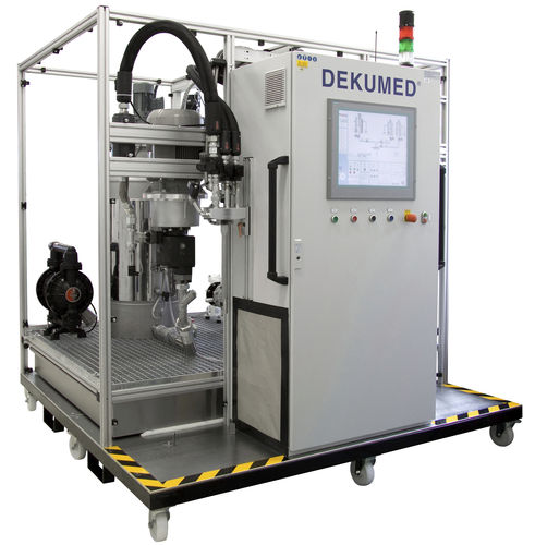 Resin mixer-dispenser - UNIDOS 300 Infusion 3C - Dekumed Kunststoff- und Maschinenvertrieb GmbH & C - piston / multi-component