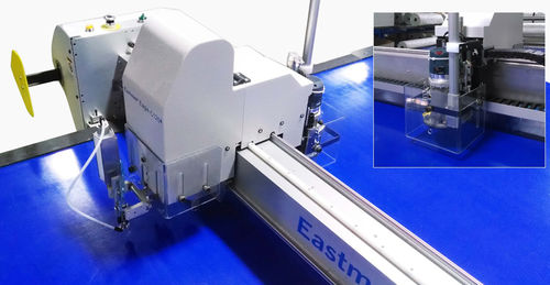 Plastic cutting system - Eastman Machine Company - for wood / for composites / for thick sheet metal