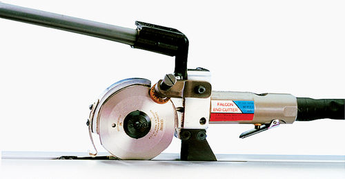 Rotary blade cutting machine - Falcon® Air - Eastman Machine Company - for fabrics / pneumatic / hand-held