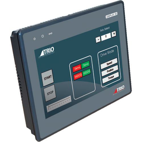 HMI terminal with touch screen - UNIPLAY series - Trio Motion Technology - embedded / Ethernet / display