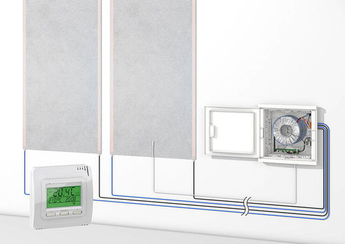 Wall heating system - hicoTHERM® - Frenzelit