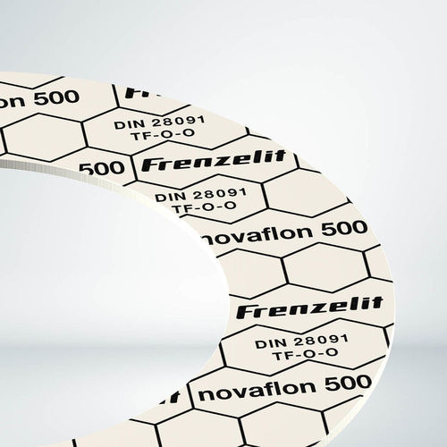 PTFE gasket sheet - novaflon® 500 - Frenzelit - Expanded PTFE / flange / industry