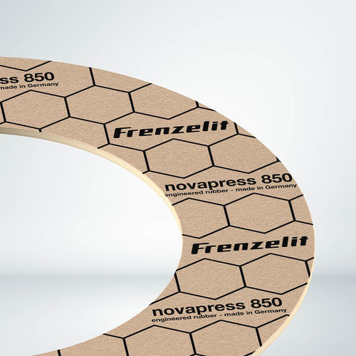 Rubber gasket sheet - novapress® 850 - Frenzelit - elastomer / cover / fiber