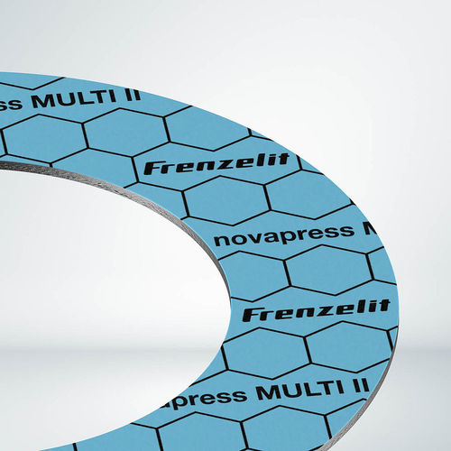 Graphite gasket sheet - novapress® MULTI II - Frenzelit - stainless steel mesh / industrial / oil