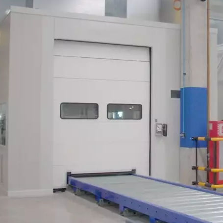 Roll up door - RS-HA - 31, 44 dB - Acústica Integral - Soundproofing - industrial / hangar / acoustic