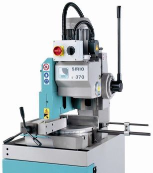 Cut-off saw - max. ø 120, 100, 180 x 100 mm | SIRIO 370 - Imet spa - for steel / semi-automatic