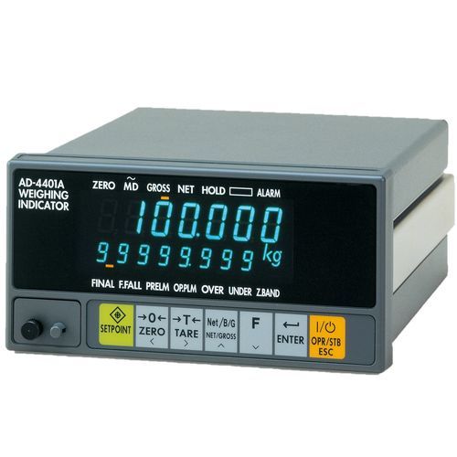 Digital weight indicator-controller - AD-4401A - A&D COMPANY, LIMITED - panel-mount / high-speed / benchtop