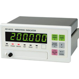 LED display weight indicator - AD-4410 - A&D COMPANY, LIMITED - benchtop / panel-mount / vibration-resistant