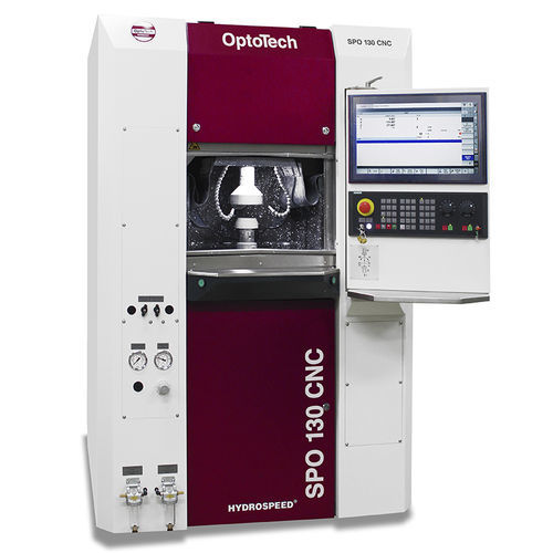 Lens polishing machine SPO series OptoTech for glass / for