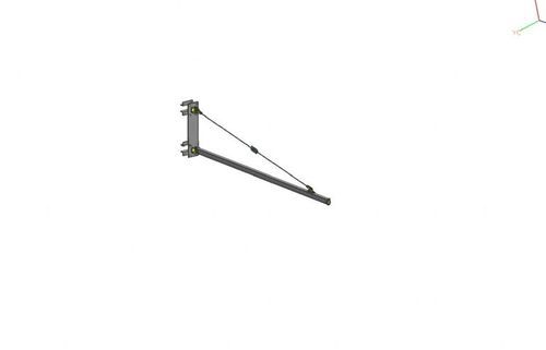 Wall-mounted jib crane - ZRA2 - INGERSOLL RAND - aluminium / rotating / for heavy loads