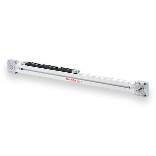 Electric actuator - MSA-PSC - Macron Dynamics - linear / belt-driven / extruded aluminum