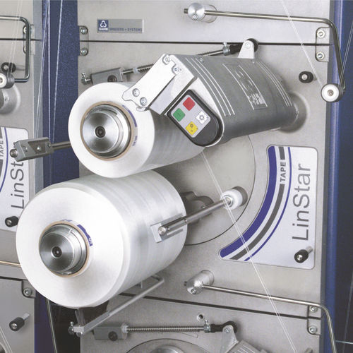 Yarn winder - LinStar 330XE - Georg Sahm - tape / automatic / process