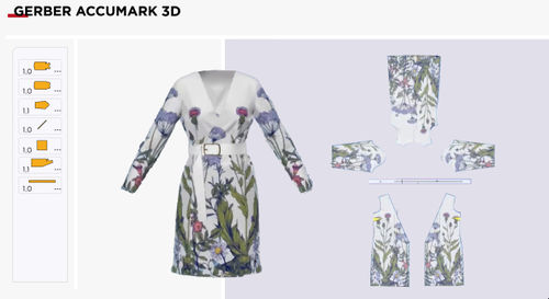 Design software - AccuMark 3D - Gerber Technology, a Lectra company - for the clothing industry / 3D