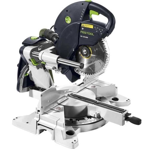 Miter saw KS 120 REB Festool wood / sliding / precision