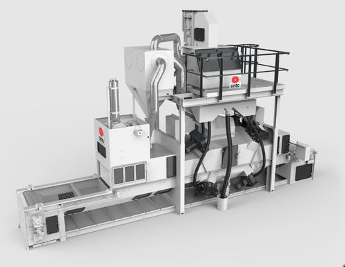 Belt shot blasting machine - BG  - Sinto AGTOS GmbH - for concrete / automatic