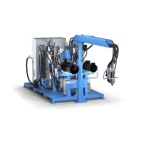 PU foam metering system - HIGHLINE MK2 - Hennecke GROUP - volumetric / high-pressure / manual