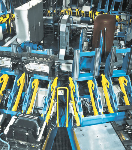 Electric rotary table - RT series - Hennecke GROUP - horizontal / large ...