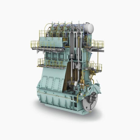 Diesel engine - RT-flex DF - Hyundai Heavy Industries-Marine Engine - 6-cylinder / 8-cylinder / 5-cylinder