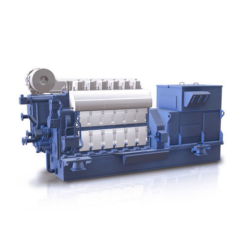 Diesel engine - H17/28U(E) series - Hyundai Heavy Industries-Marine Engine - 6-cylinder / for generator sets / for marine applications