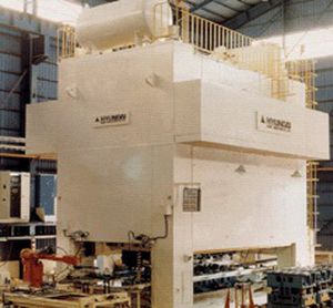 Transfer press - TS series - Hyundai Heavy Industries-Robotics System - servo-driven