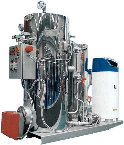 Superheated steam boiler - GVR - Magnabosco - tubeless / vertical