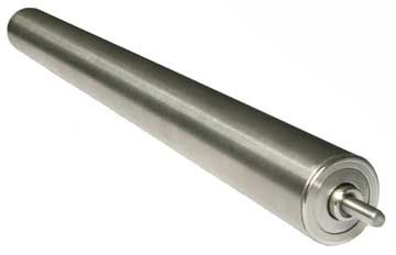 Slip-on conveyor roller - max. 291 lbs | ES series - ashland conveyor - stainless steel