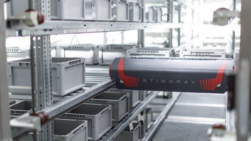 Compact shuttle storage system - TGW-Mechanics