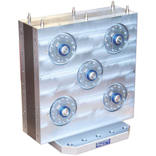 Mechanical zero-point clamping unit - oppSYSTEM - Advanced Machine & Engineering - interchangeable jaws
