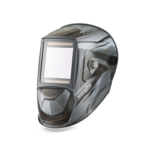 Auto-darkening welding helmet - VANTAGE GREY XXL - TELWIN - automatic / arc / MIG