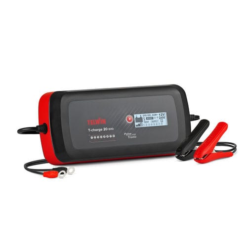 Motorcycle battery charger-booster - T-CHARGE 20 EVO - TELWIN - for trucks / for car / for boat