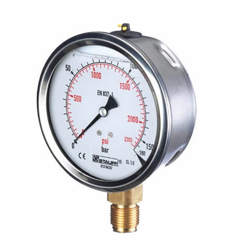 Differential pressure gauge - SPG-063-(-00001)-00000-26-S-B04 - STAUFF - analog / threaded / G 1/4