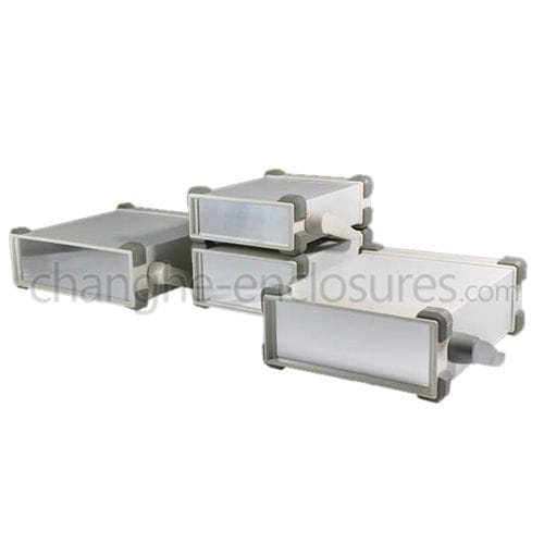 Extruded aluminum enclosure - 03F - CHANGHE - portable / desktop / rectangular
