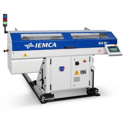 Short bar bar feeder - KID 80 + - IEMCA - for round bars / for hexagonal bars / for square bars