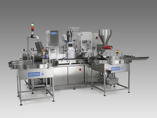 Flask filling and capping machine - EAS - GEPAS mbH