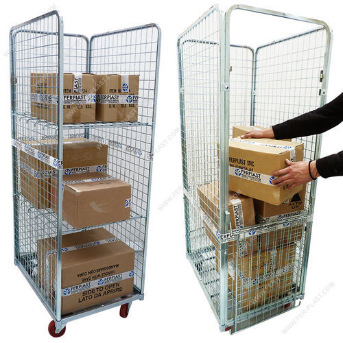 Multipurpose roll container - CP 04 series - Ferplast - for laundry / 4-panel / 3-panel