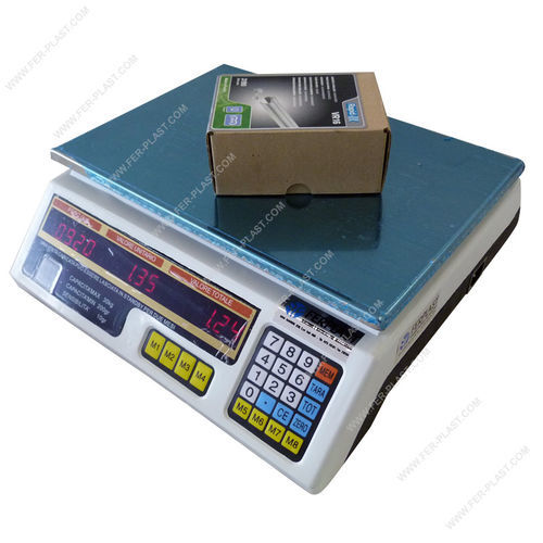 Electronic weighing machine - FP18 - Ferplast - stainless steel