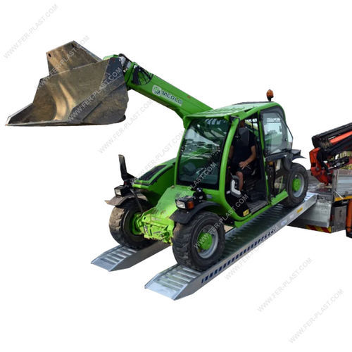 Agricultural machinery loading ramp - FPH175 series - Ferplast - for material handling equipment / for excavators / for heavy vehicles