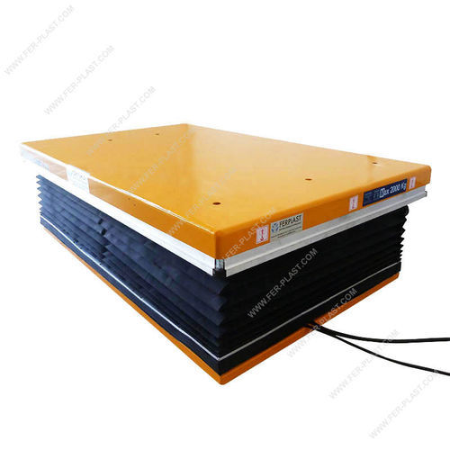 Fixed scissor lift - HW-C series - Ferplast - hydraulic / electric