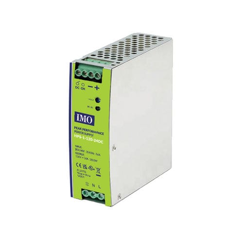 DIN rail power supply - HPS-1-120-12DC - IMO Precision Controls Limited - DC/DC / AC/DC / single-output