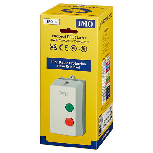 DOL starter - SR01D - IMO Precision Controls Limited - motor / AC / overload