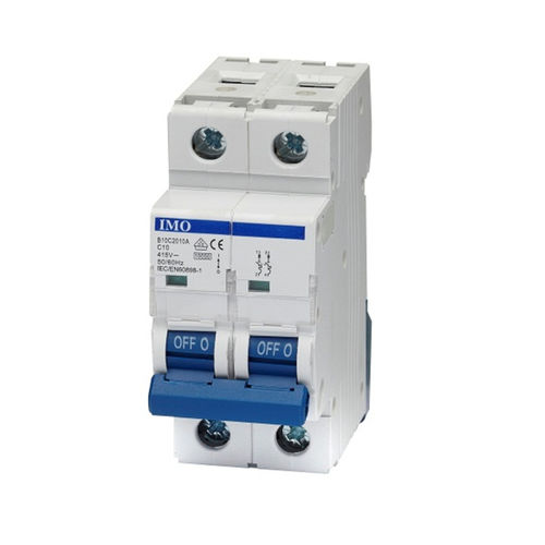 Thermal-magnetic circuit breaker - B10C2040A - IMO Precision Controls Limited - current / voltage / manual reset
