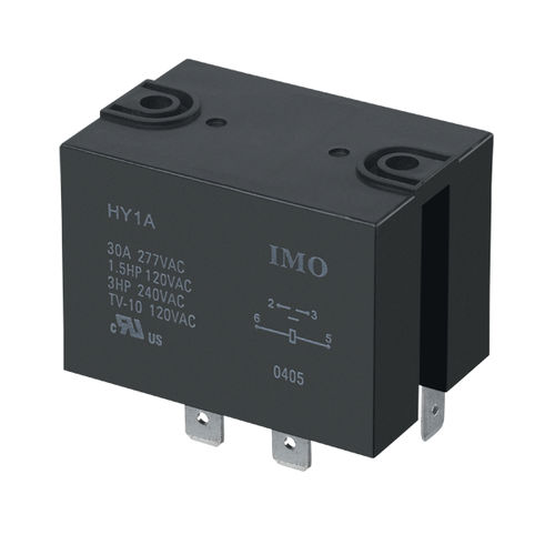12VDC electromechanical relay - HY1A112DC - IMO Precision Controls Limited - compact / plug-in
