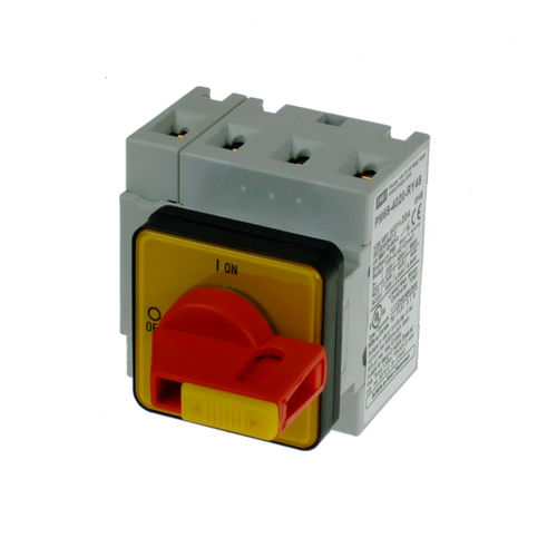 Manual isolator switch - PM69-4020-RY48 - IMO Precision Controls Limited - low-voltage / 4-pole / enclosed